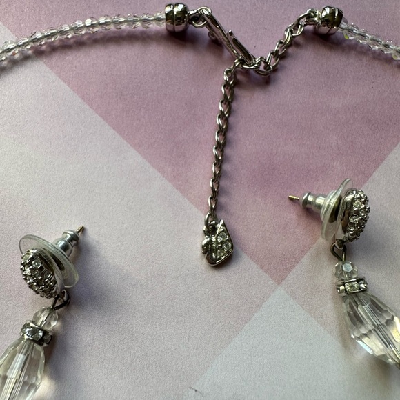 Swarovski Necklace and Earrings - Picture 2 of 6